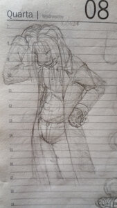 Kayllen doing cosplay (?) by DaddyZeity