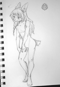 Pencil Doodle 12 by Nps