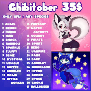 Chibitober 2026 by Freylika