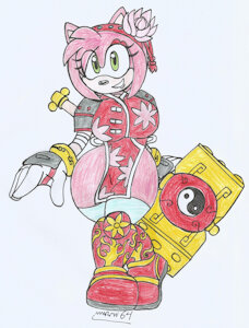 Amy Rose(WEI) by marlon64