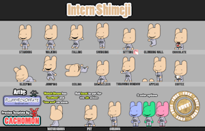 Intern From Animal Hospital Shimeji by FluffyFoxOfFate