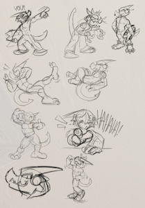 ollie doodles by RadLizer