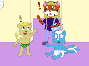 The accident and the babysitter by SkunkyGussy