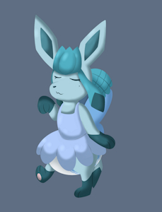 Blue (Glaceon) by Merrit