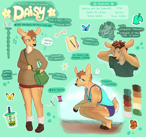 Daisy ref sheet by nutlover