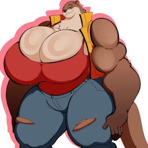 Big Beefy Busty Otter by Denizen1414