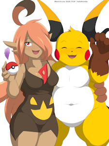 [YCH] Mega Raichu X by WinickLim