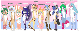 *ADOPTABLES_September's sweeties by Fuf