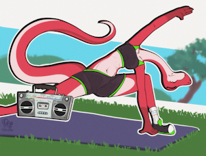 Keeping in shape by FurrinGok