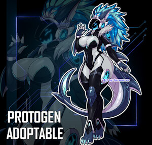 [ADOPTABLE] / Tactical Neo Shark Protogen by Serandres