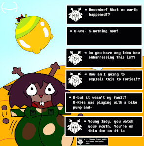 Dess the babysitter: Part 2 by HairyTheSecond