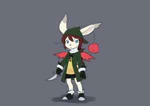 Moogle Llyana Thief by LlyanaTherasll
