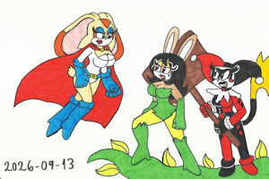 Power Cream vs Poison Monica and Melly Quinn by KatarinaTheCat18