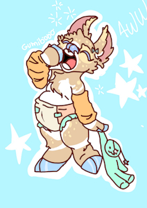 deer by Gummibooo