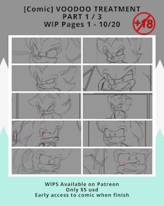 WIP Voodoo Treatment Comic by SilverTyler25