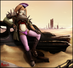 Raider Travis (art) by Musuko42