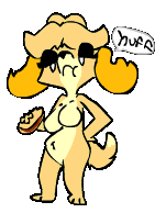 Snackie dog by Caitsith511