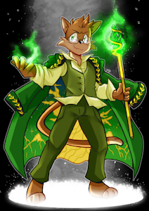 Sorcerer Cat by DualSwordsmanTenyo