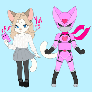 Yui Tokusatsu Adopt Auction by HardyBoy