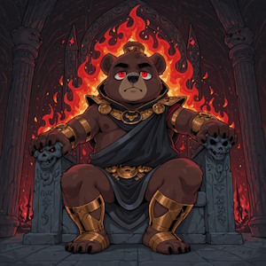 God of the underworld by Fuzzycubby