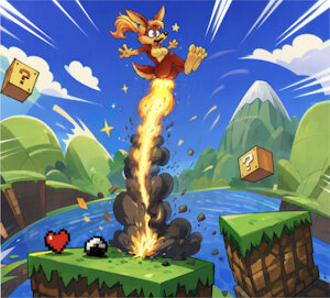 Dottie Coyote, Flame Game AI by mreiof