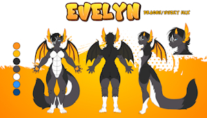 Evelyn Ref Sheet by Bellasworld