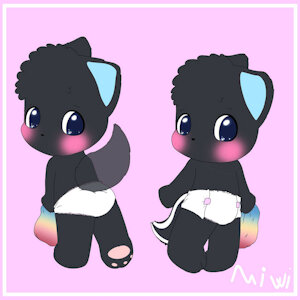 reference sheet for miwi by bibimaryla