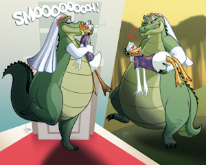 [C] Bride gator by JAMEArts