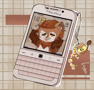 Honey Blackberry 🍯✨ (Chibi Commission) by Mandarino