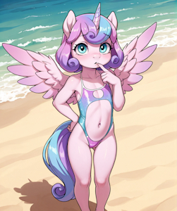 Flurry's New Swimsuit by BananaSugar