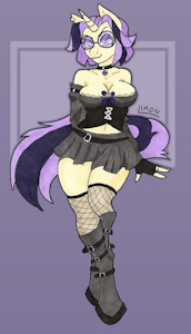 Goth Amethyst by WhiteLimon