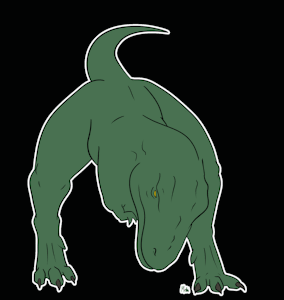 Dance rexy by Moshimoomoo