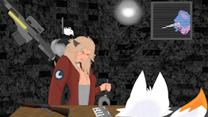 Silver signing mercenary contract by XadaCZ