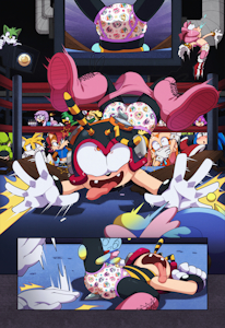 Jolly Bee Jobber Vs. Chao Carnage (Art by @EUFDreamer) by EmperorCharmy