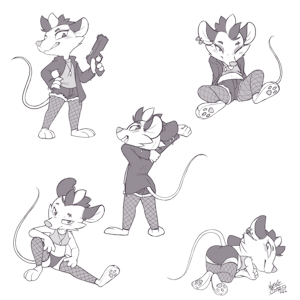 Evil Opossum Pilot [C] by NekoStar