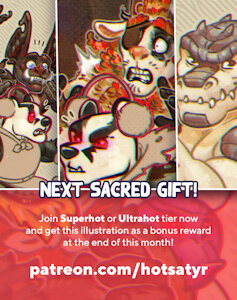 NEXT SACRED GIFT COMING SOON! by hotsatyr