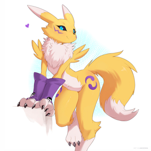 Curious Renamon IV by Ancesra