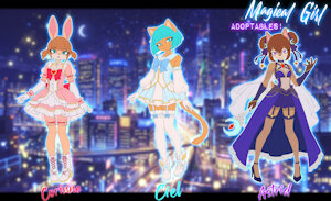 Magical Girl Adopts! Blazeymix by sallyhot