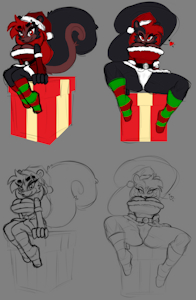 🎁🐿️ The Best Present Is on Top! by Scrubbyboi