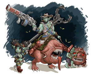 GrimJaw DeepFink (Commission) by Dachimotsu