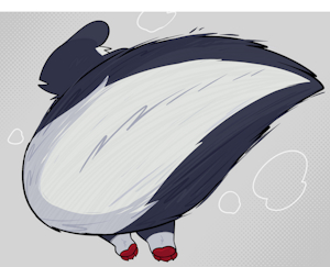 Swisches my big fluffy $$$$-ing tail by Crushpepper