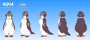 Luna the Penguin by StarMermaid91