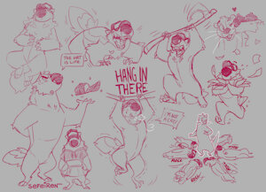Sef Sketches II by Sefeiren