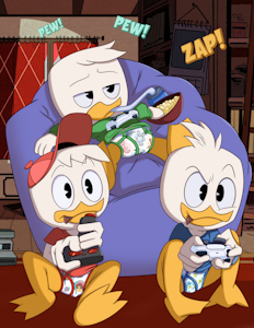 Gamer Ducks - B.R.G by EmperorCharmy