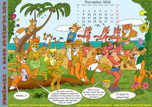 Fox Calendar 2026 - November by Micke