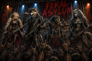 Feral Asylum by JaceAurelius