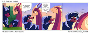 Synastry Squad - 22. Special snake by LunarTurtle