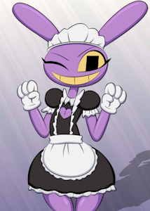 Commission - Maid Jax by ZinnyZ