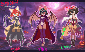 Villain Adopts (A tier) *OPEN* by BlazeymixTheBun