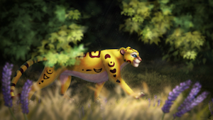 Tranquil Trek by MwendoTheCheetah